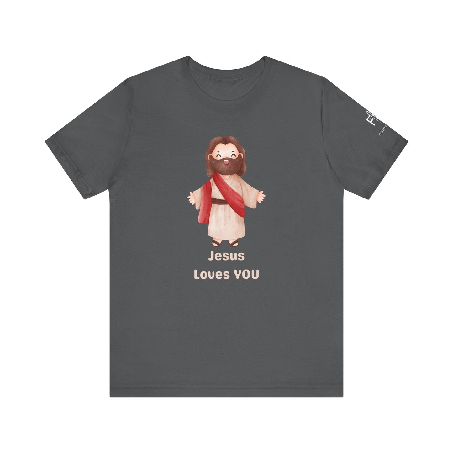 Faithful Frontline Jesus Loves You T-shirt