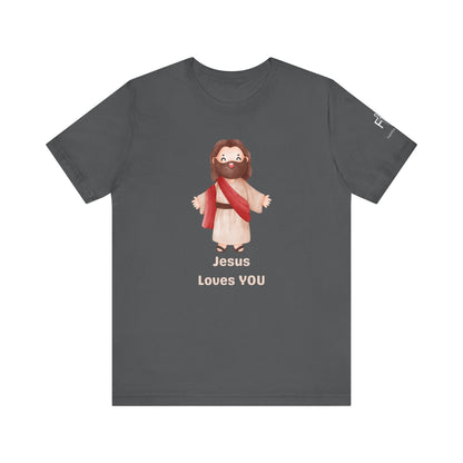 Faithful Frontline Jesus Loves You T-shirt