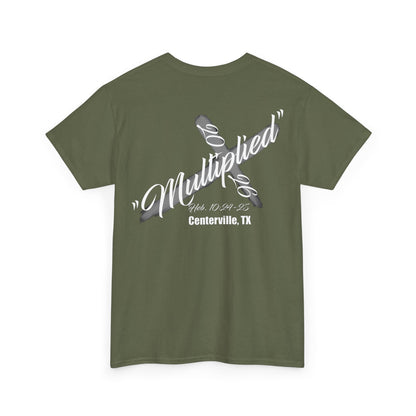 Kingdom Connection Multiplied 2026 T-shirt sponsored by Shepherd's Light Foundation