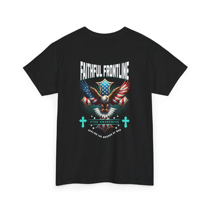 Faithful Frontline PTSD awareness T-shirt
