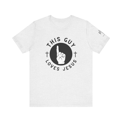 Faithful Frontline This guy loves Jesus  T-Shirt