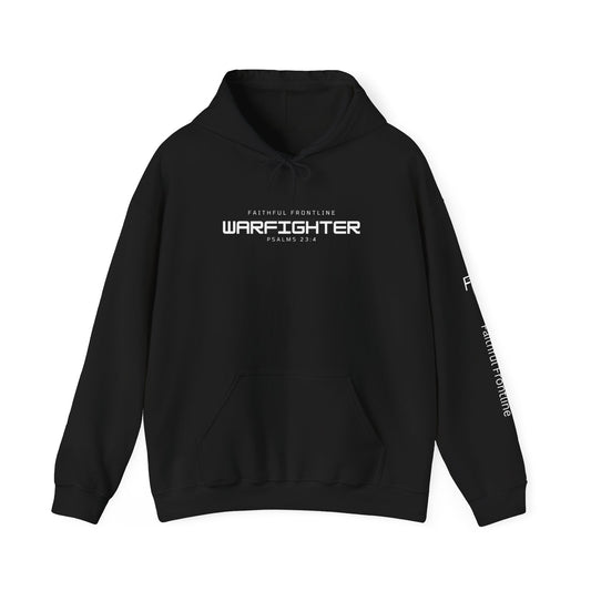 Faithful Frontline Warfighter Psalms 23.4 Hoodie