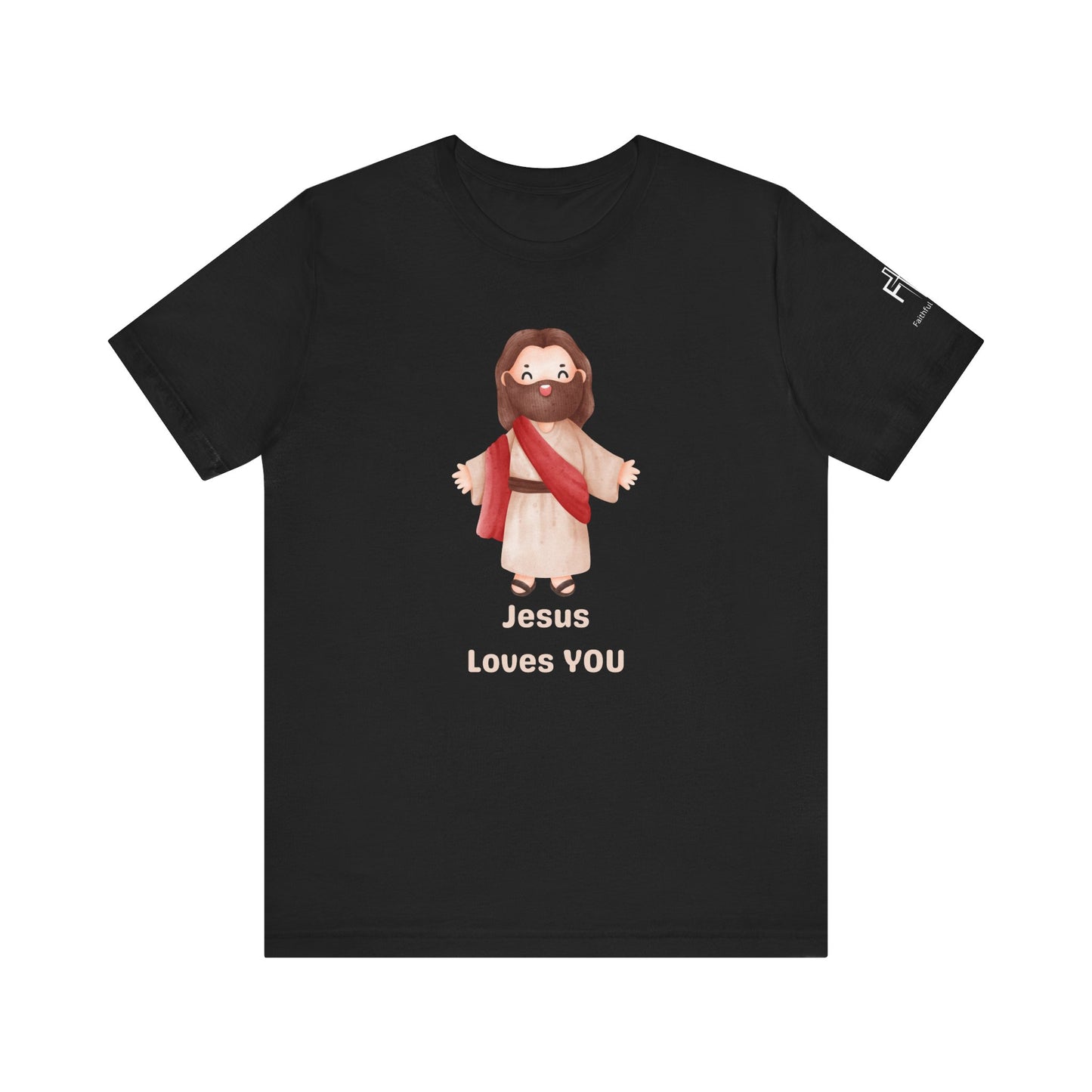 Faithful Frontline Jesus Loves You T-shirt