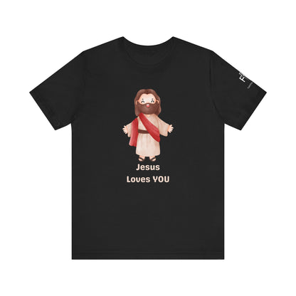 Faithful Frontline Jesus Loves You T-shirt